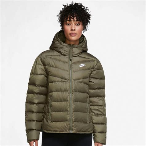 Beige Nike Daunenjacke für Damen jetzt online kaufen 